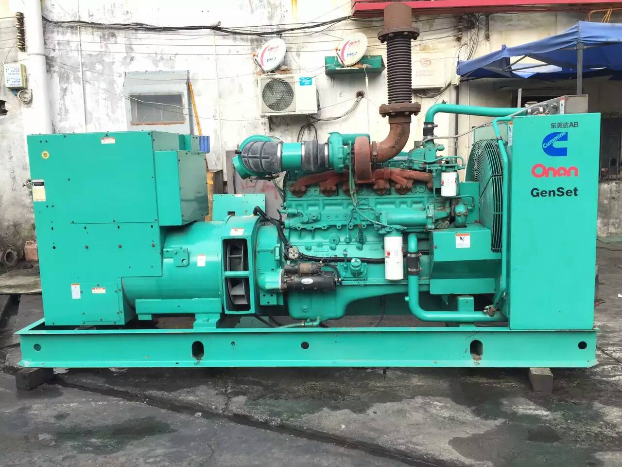 可克达拉租赁发电机-柴油发电机不正常冒烟的原因